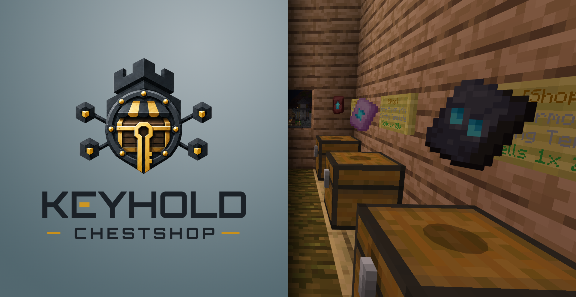 Keyhold ChestShop title card