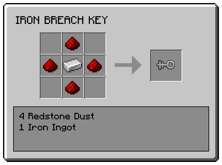 Iron Breach Key crafting recipe